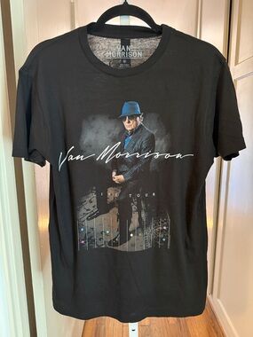 Van Morrison Black U.S. Tour 2019 Graphic Tee